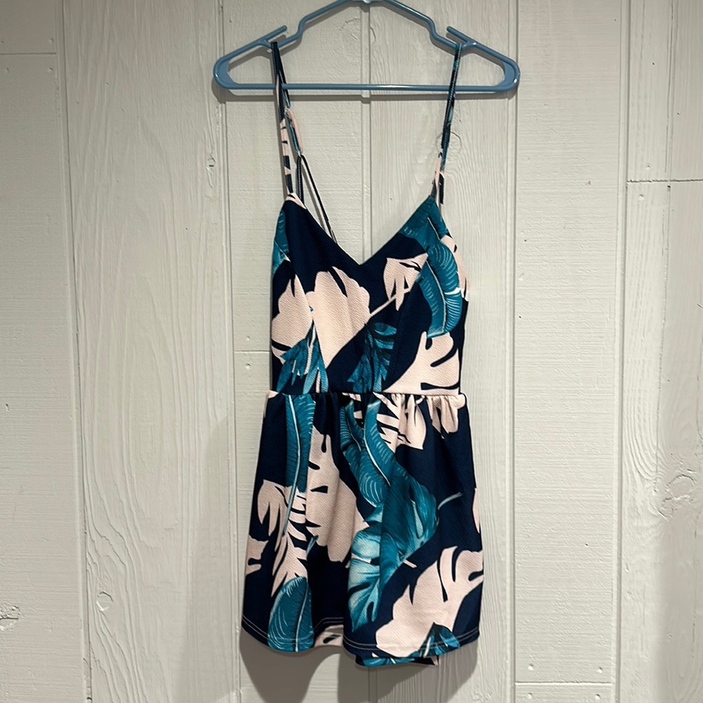 Flowered Romper - image 1